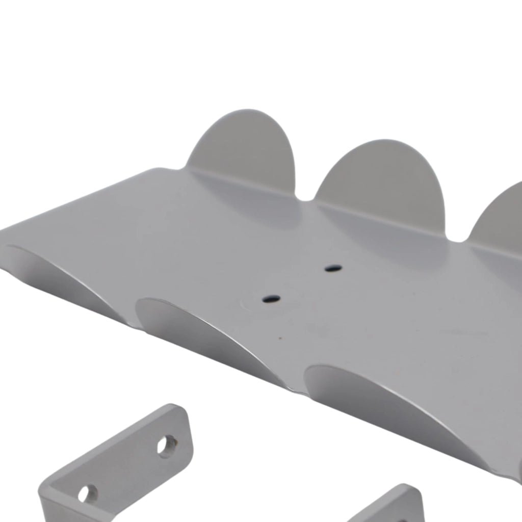 OWIJI Portacavi Scrivania Grigio Organizer Fili Cable Management Vassoio Cavi Elettrici Canalina Passacavi Robusto Studio Casa Ufficio
