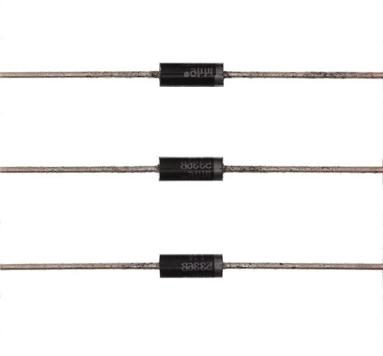 50 pezzi Diodo Zener 5W 43V Axiale Diode 5 Watt 43 Volt - 1N5336 CASE DO-15 17-02