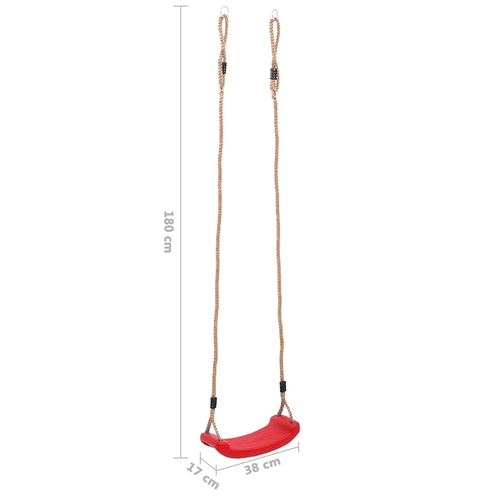 Seggiolino per Altalena per Bambini Rosso CFW1008012