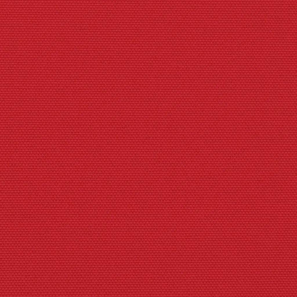 Tenda da Sole Laterale Retrattile Rossa 220x1200 cm 4004867