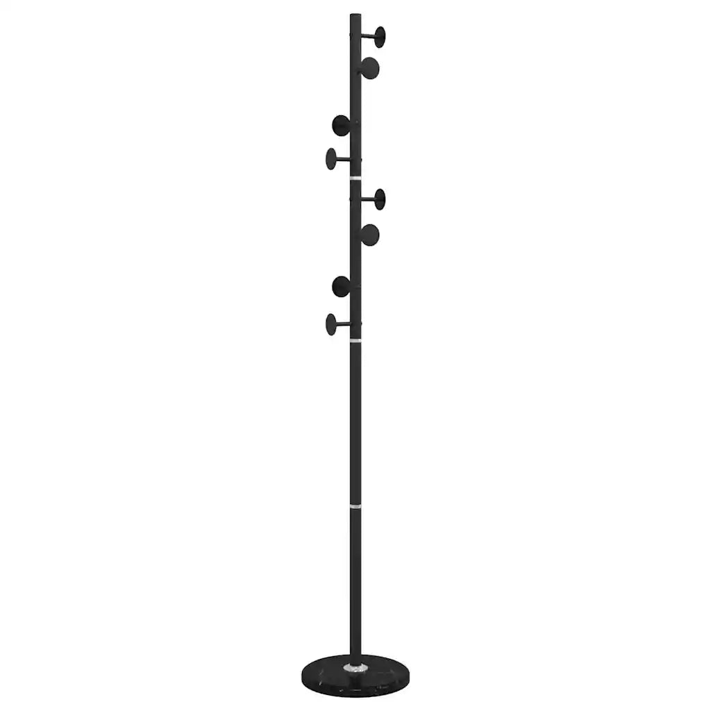Appendiabiti Nero 176 cm in Ferro Verniciato a Polvere CFW6860933