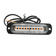 Lampada di ingombro a LED 12-24V, 10W, gialla, 10 LED 110x30x10mm