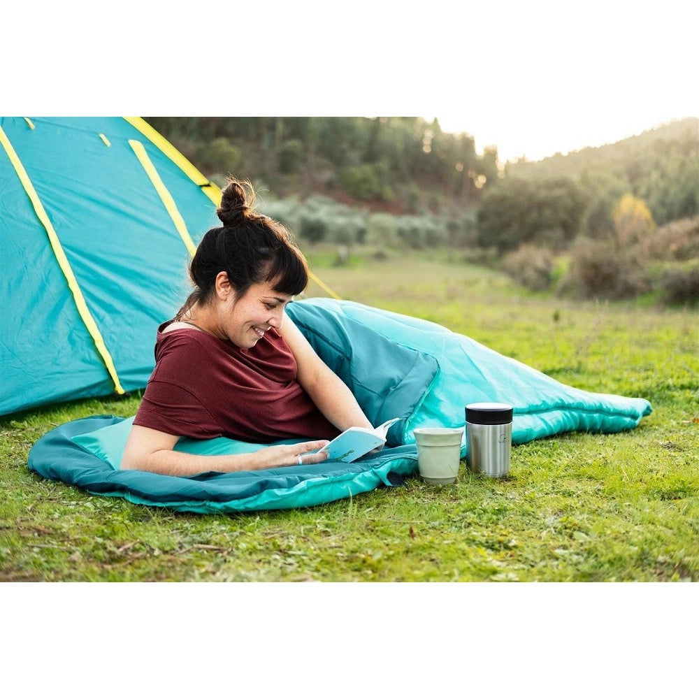 Trade Shop - Sacco A Pelo Evade 5 Coperta 205x90 Cm Borsa Per Trasporto Chiusura A Zip 68101 -