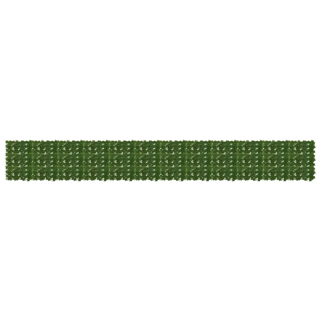 Schermo per balcone con foglie-Pannello per balcone Verde 600 x 75 cm