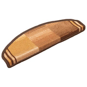 Tappetini Autoadesivi per Scale 15 pz Marronie 65x21x4 cm 322413