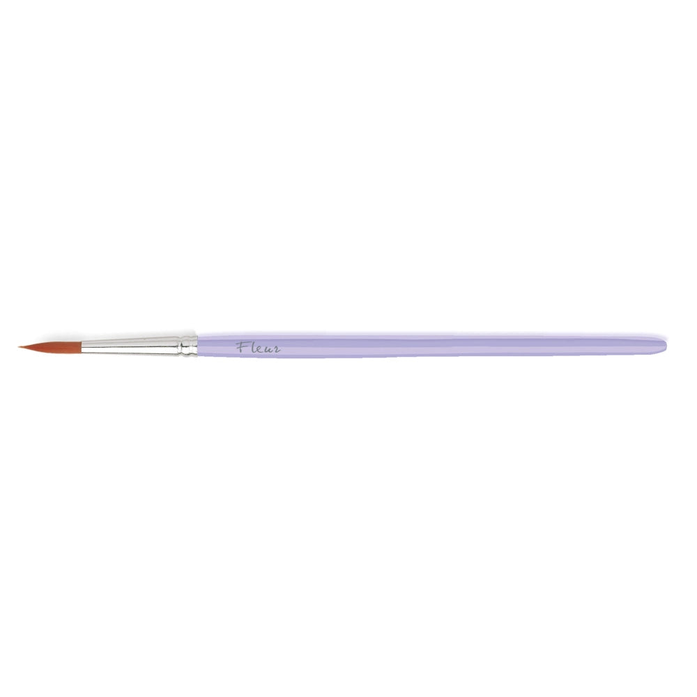 Pennello Fleur Punta a Tonda Sintetico per Pittura Decorazioni Formato: N 06