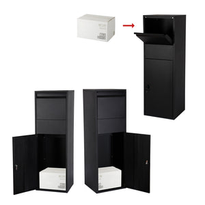 Cassetta postale portapacchi bianca per pacchi medi e piccoli Parcel box