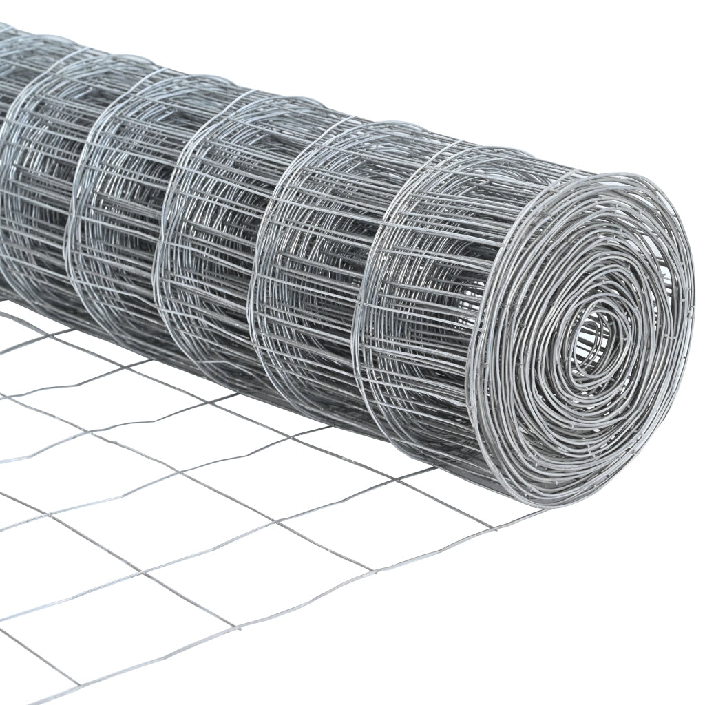Euro Fence 0.8x10 m Acciaio Zincato