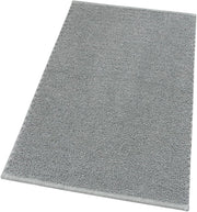 Tappeto Bagno Camera Scendiletto 50x80 cm Puro Cotone Morbido Lavabile Made In Italy Grigio