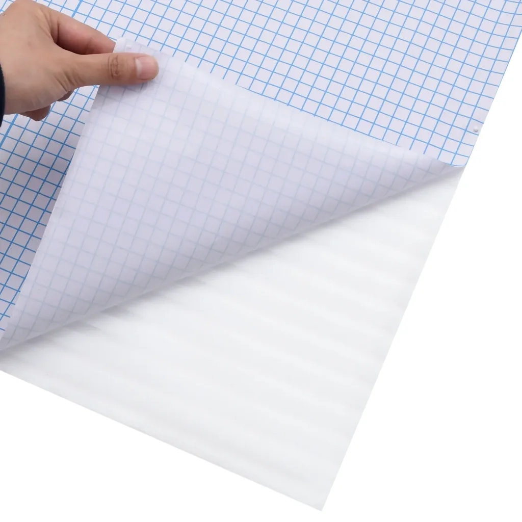 Pellicola per Finestra Design Smerigliato Strisce 45x2000cm PVC CFW2641327