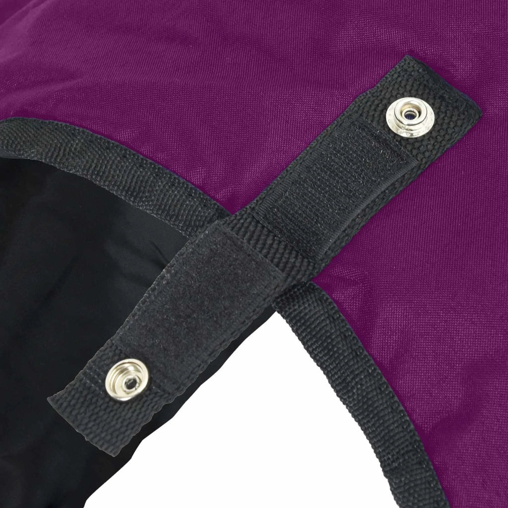 Coperta per Cavalli Verde Scuro e Nero 155 cm Poliestere CFW9051514