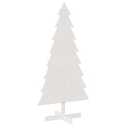 Albero di Natale | Decorazioni natalizie Decorativo Bianco 150 cm in Legno di Pino