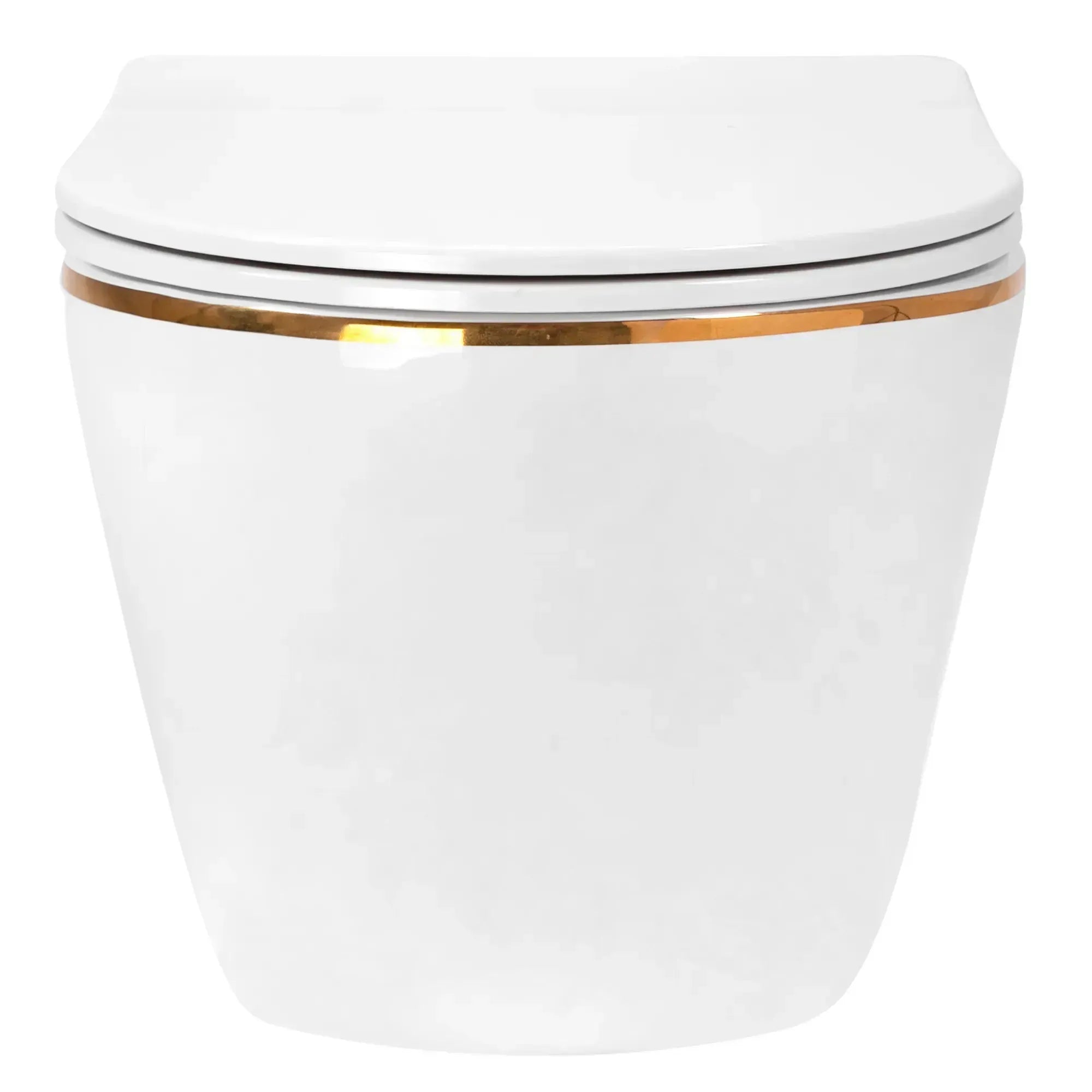Vaso Wc Sospeso Rea Carlo Mini Tornado Nf Gold Edge