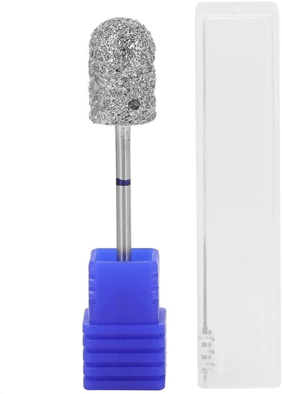 Pedicureboor professionale a punta rotonda in acciaio inossidabile - rimuove eelti - idraulico per la cura della pelle - manico universale 2,35 mm - duraturo e robusto