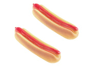 Set 2 Pezzi Gioco Pet Modello Food Hot Dog Resistente Per Animali Domestici