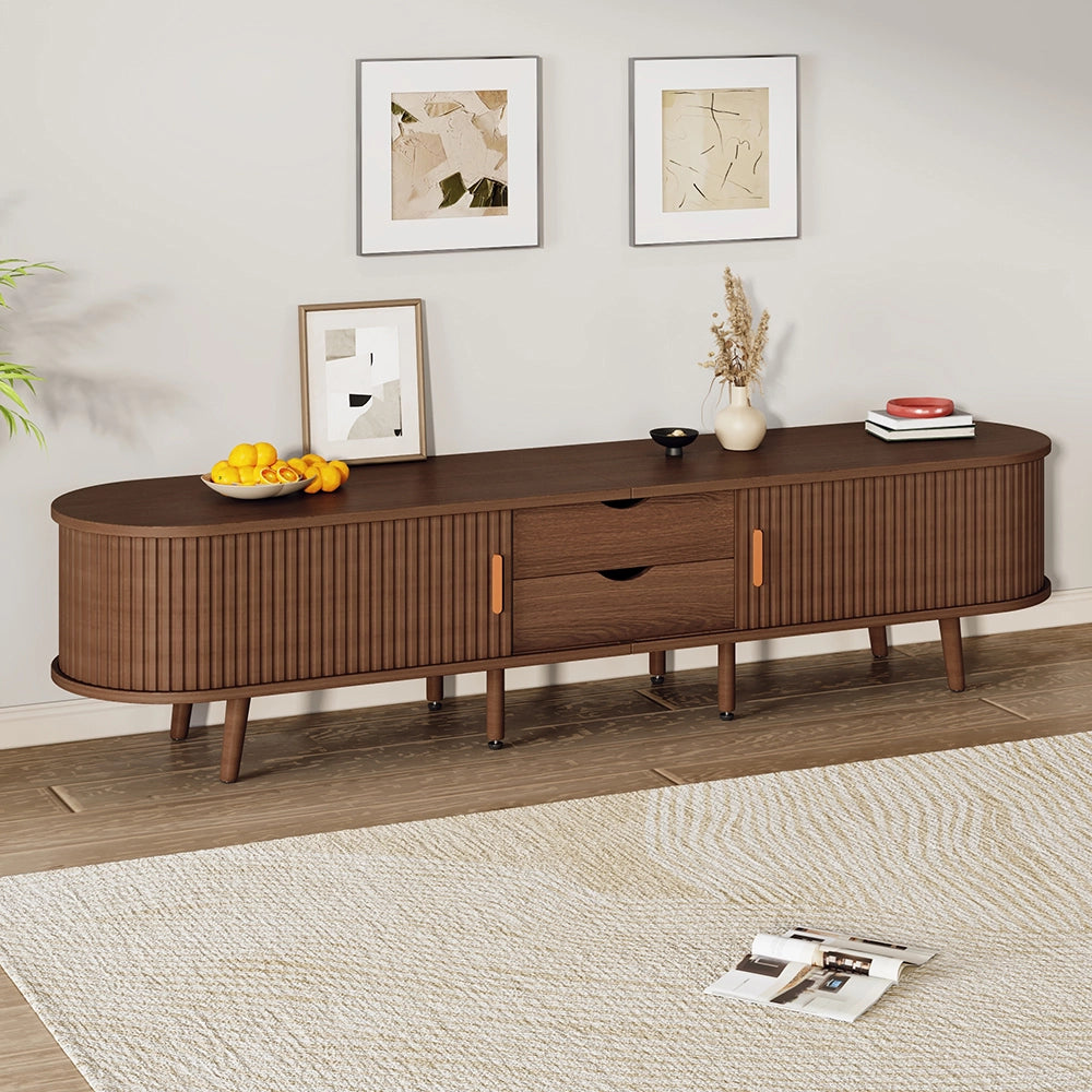 Mobile TV - Xylo - 175x40x42 cm noce 2 cassetti