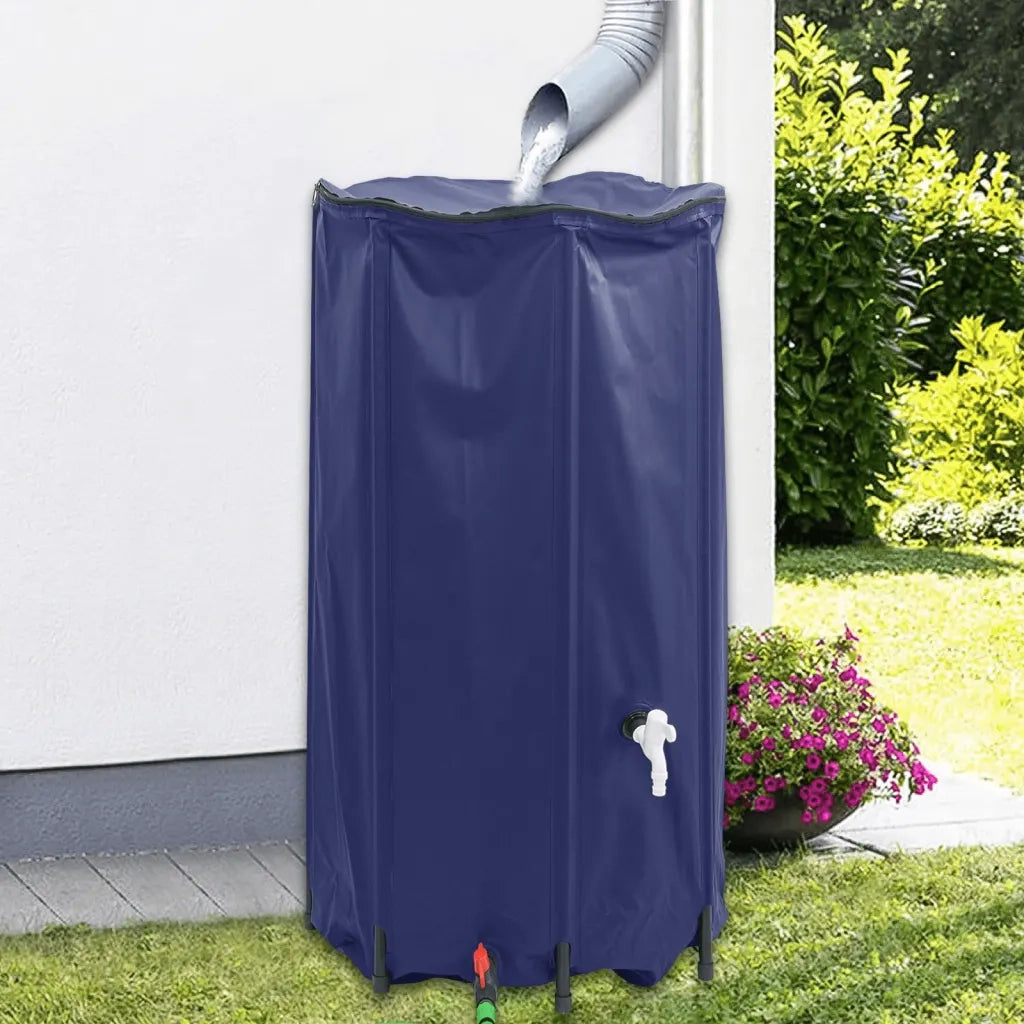 Serbatoio Acqua con Rubinetto Pieghevole 380 L in PVC CFW5109003