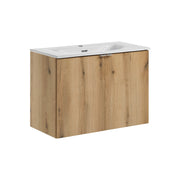Set mobili bagno 80 cm con lavabo per mobile Dance Nova Oak 80 x 1401 x 40 cm