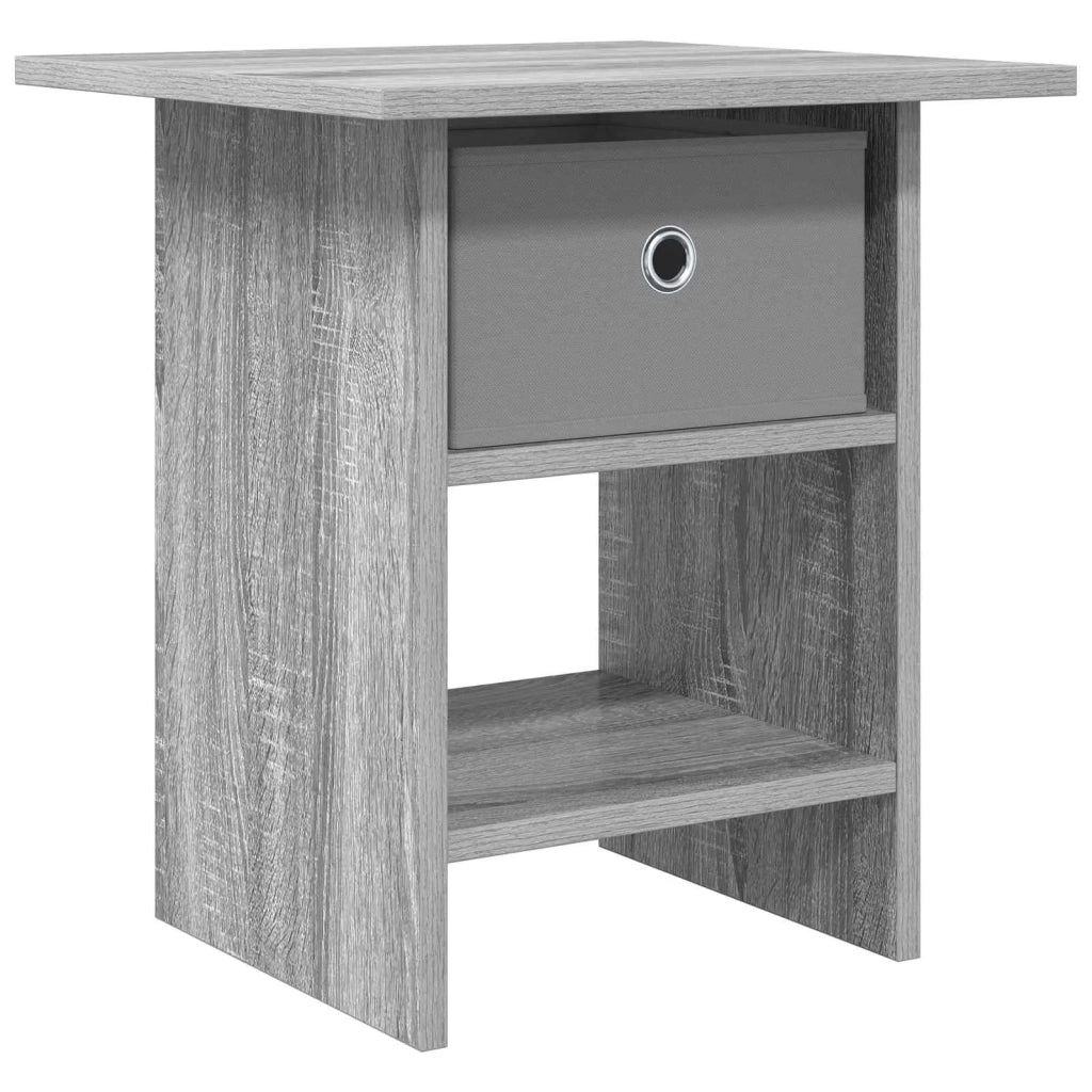 Comodino Grigio Sonoma 41 x 40 x 45 cm Legno multistrato 8000446