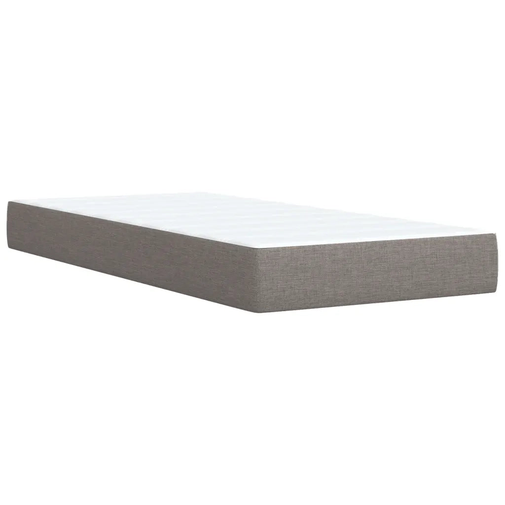 Giroletto a Molle con Materasso Tortora 80x200 cm inTessuto 3286518
