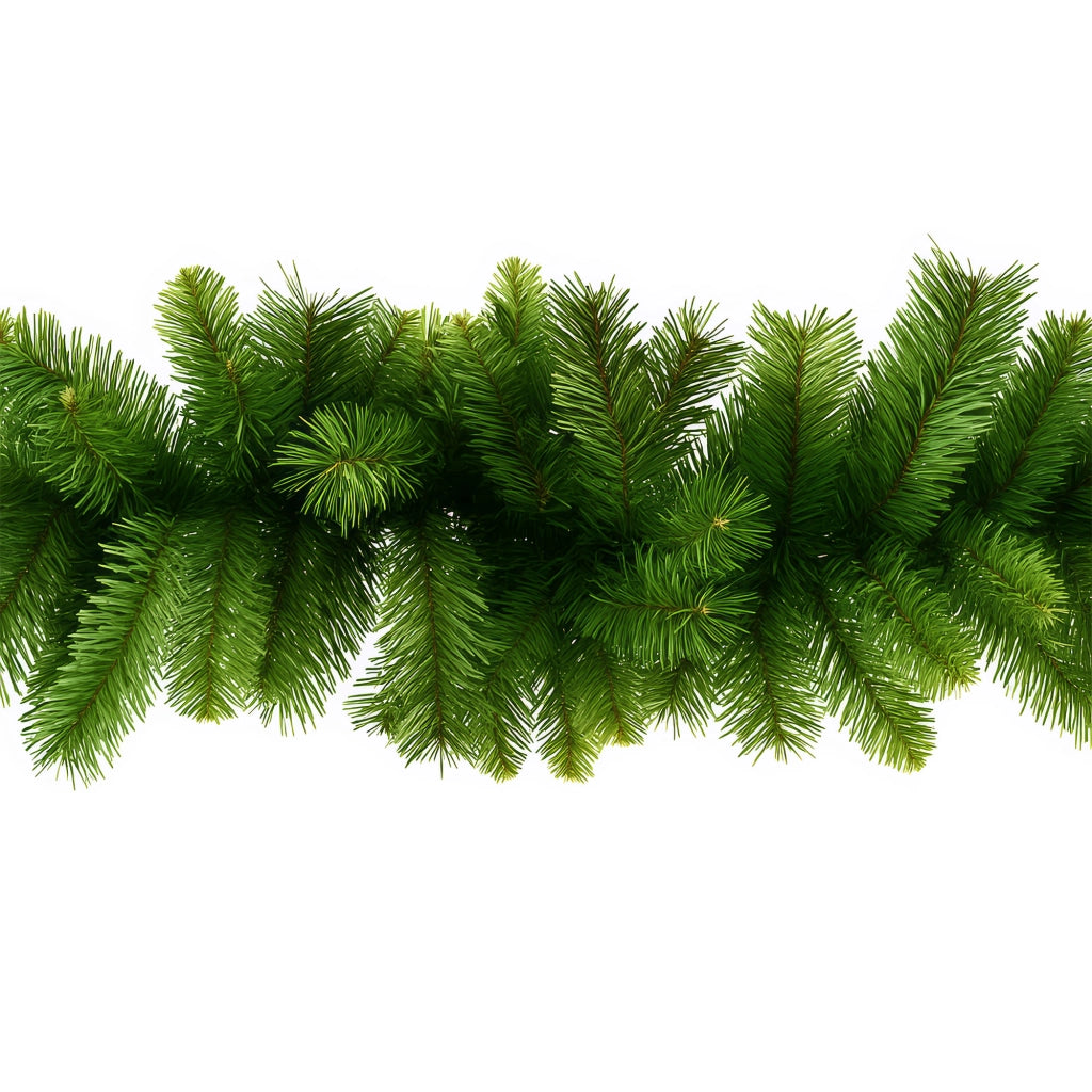 Kiss/Me - Festone Natalizio Ghirlanda 500 cm in PVC Verde