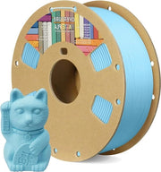 Filamento per Stampante 3D 1,75mm 1kg Bobina di Cartone Blu Pastello Luminoso