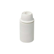 02121.B Portalampada E14 M10X1 Cm/Liscio Bianco