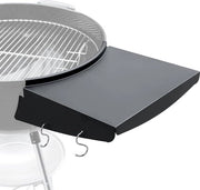 Piatto di acciaio inossidabile per griglia da 57 cm - Sostituisce la mensola laterale - Tavolo esterno per barbecue - Ripiegabile - Componenti per griglia