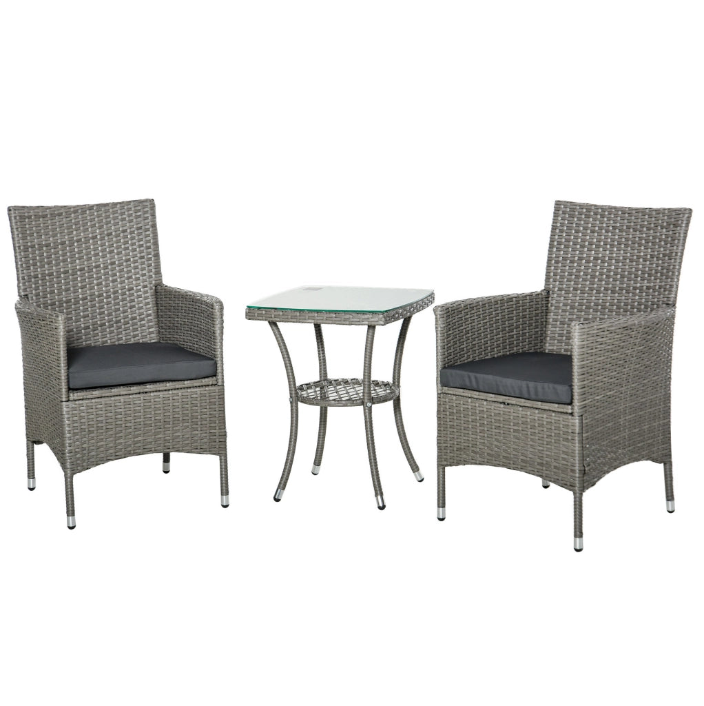 Set mobili da giardino in rattan 4 pezzi con divano 2 posti; tettuccio richiudibile e tavolino; crema