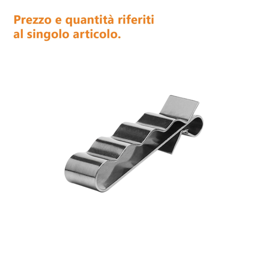 Alcapower Fermacavo a 4 linee per gestione cavi elettrici professionali 4x4mm², accessorio di fissaggio di alta qualità per installazioni cablate