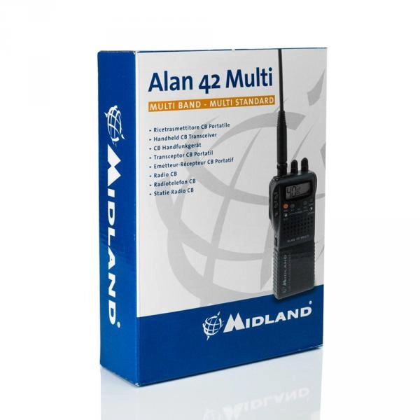 Ricetrasmettitore Midland CB portatile ALAN 42 DS