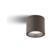 Plafoniera Per Esterno In Alluminio Corten Led 40 W 3800 Lm 3000K