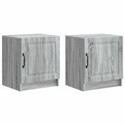 Armadio da Notte 2 pcs Grigio Sonoma 43 x 34,5 x 47 cm 895728