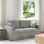 Divano Grigio chiaro 158 x 78 x 80 cm Velluto 42024422