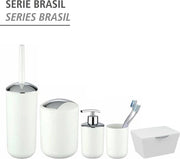 Dispensatore di sapone - dispensatore di sapone liquido per lavastoviglie - Brasile - 0,32 litri - 16,5 x 9 x 7,3 cm Dispensatore di sapone