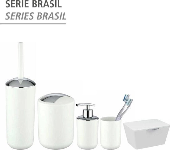 Dispensatore di sapone - dispensatore di sapone liquido per lavastoviglie - Brasile - 0,32 litri - 16,5 x 9 x 7,3 cm Dispensatore di sapone