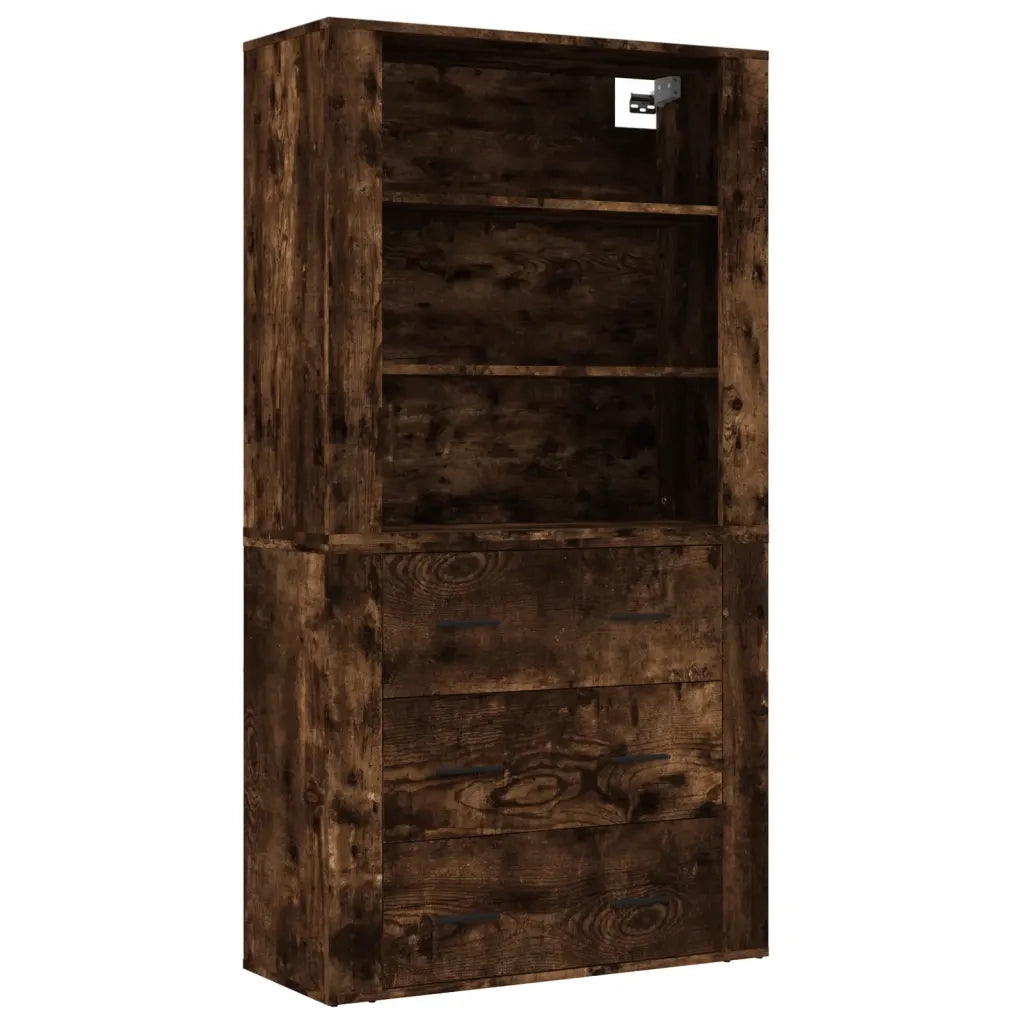 Credenza Rovere Fumo in Legno Multistrato 3185396
