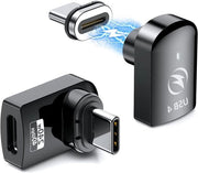 Adattatore USB C 2 in 1 - 240W - Ricarica rapida - Trasferimento dati - Video 8K - USB4 - 40Gbps
