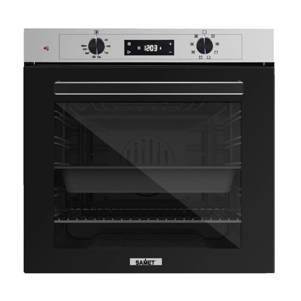 Forno Samet multifunzione ThorXL inox con manopole in platino
