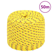 Corda per barca Gialla 8 mm 50 m in Polipropilene 152608