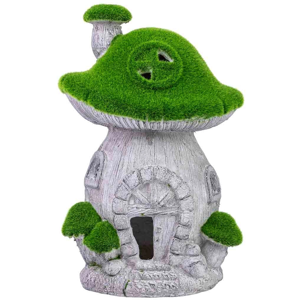 Decorazione a forma di fungo in metallo 47,5x22x5x31h cm