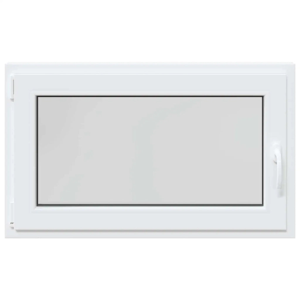 Finestra per Soffitta RISOR 100 x 60 cm PVC e Vetro Bianco CFW2751541