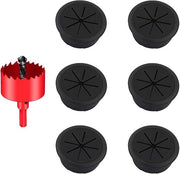 Caviatore per tavolo da ufficio e da casa con porta cavi 80mm per organizzazione di cavi per scrivania