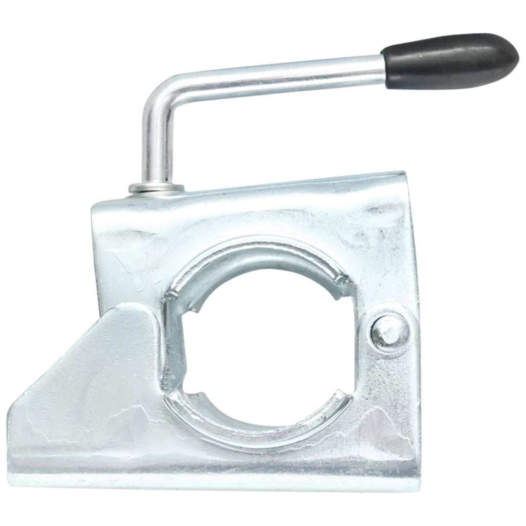 Morsetto di supporto per ruota di supporto del rimorchio, asta esterna 60mm Breckner Germany
