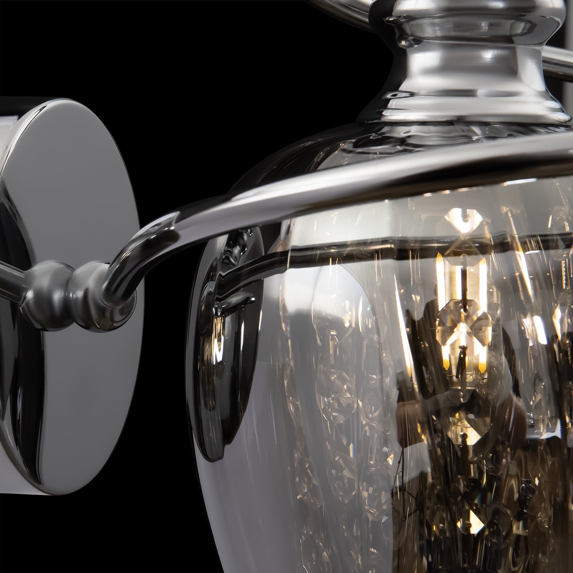 Lampada da parete Pendant in Metallo Blues Nickel