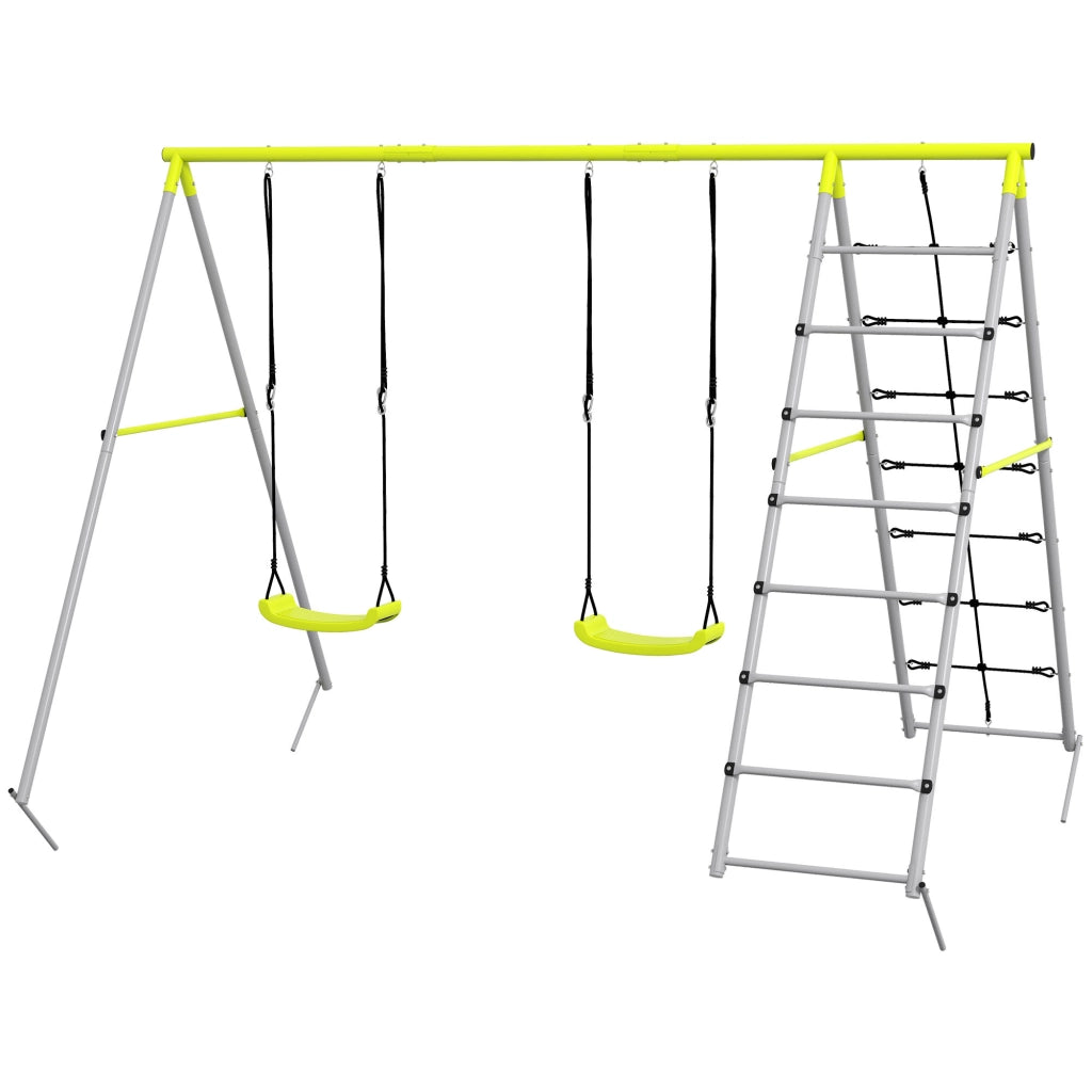 Portico per Altalene Bambini 4 in 1 ¨C zephmum ¨C Verde