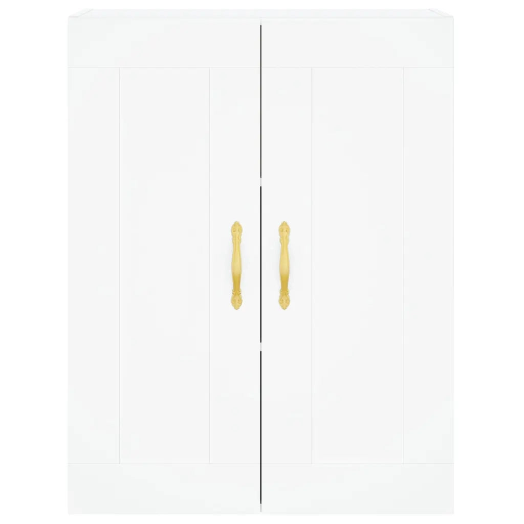 Credenza Bianca 69,5x34x180 cm in Legno Multistrato 3199921