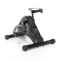 LUXTRI Mini cyclette elettrica 80W per allenamento braccia gambe Minibicicletta Trainer a pedali