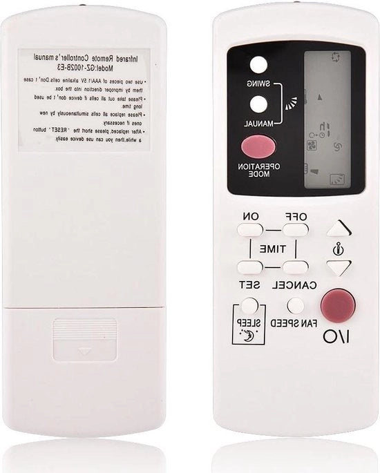 Comando remoto di sostituzione per climatizzatore GZ-1002B-E3 - Sostituzione per GZ-1002A-E3 GZ-1002B-E1 - contenuto necessario