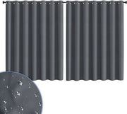 Balcòn Esterno - 254 x 213cm - Impermeabile Resistente al Tempo - Tendina di Oscuramento per Balcòn - Opaco - 1 Pezzo